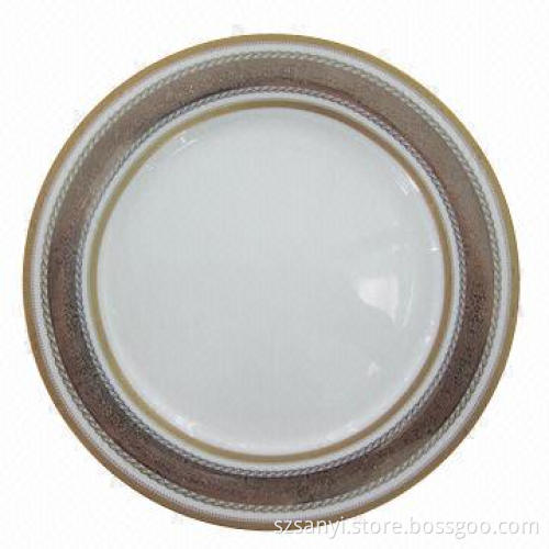 Bone China Plate with Practical and Fashionable Style